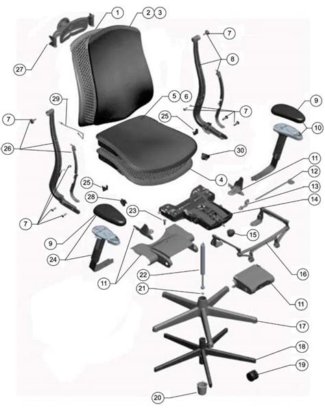 where to buy herman miller aeron lumbar|herman miller chair parts diagram.